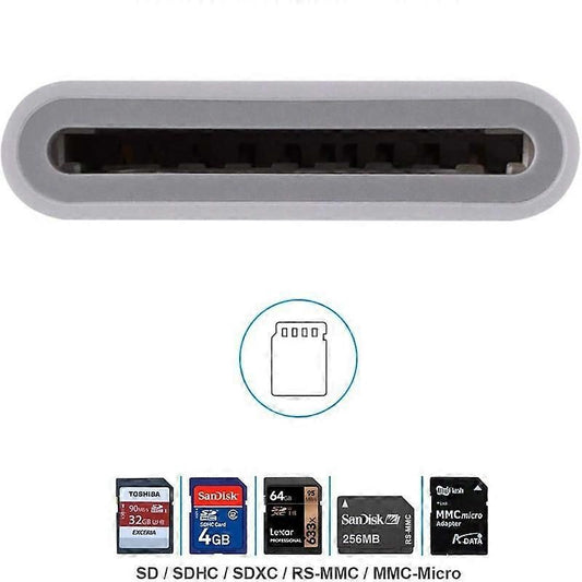 ZS-KL21810 8-Pin to SD Card Reader Adapter for iOS Devices
