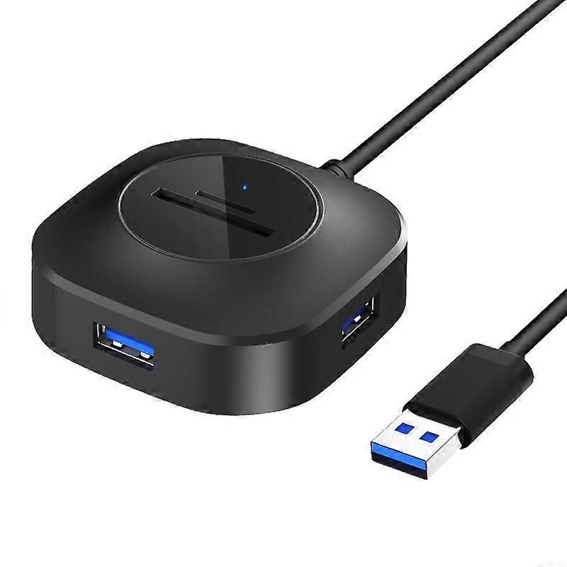H25-3.0 USB Hub: 3 Ports + TF/SD Card Reader for Computer/Notebook