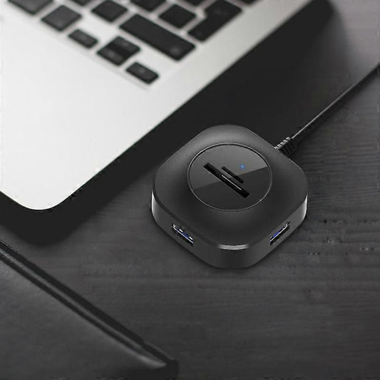 H25-3.0 USB Hub: 3 Ports + TF/SD Card Reader for Computer/Notebook
