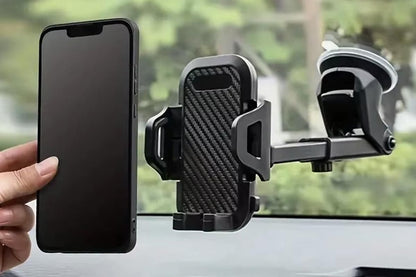 Universal Car Phone Holder Suction Mount Adjustable Dashboard Windscreen Stand