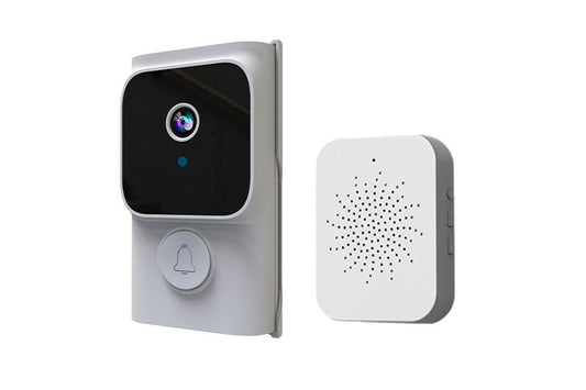 Wireless Smart Video Doorbell with Chime Intelligent Visual Doorbell View Security Doorbell Smart Doorbell