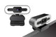 4K Webcam for PC with Light Computer Camera with Built-in Microphone Plug & Play USB Webcam