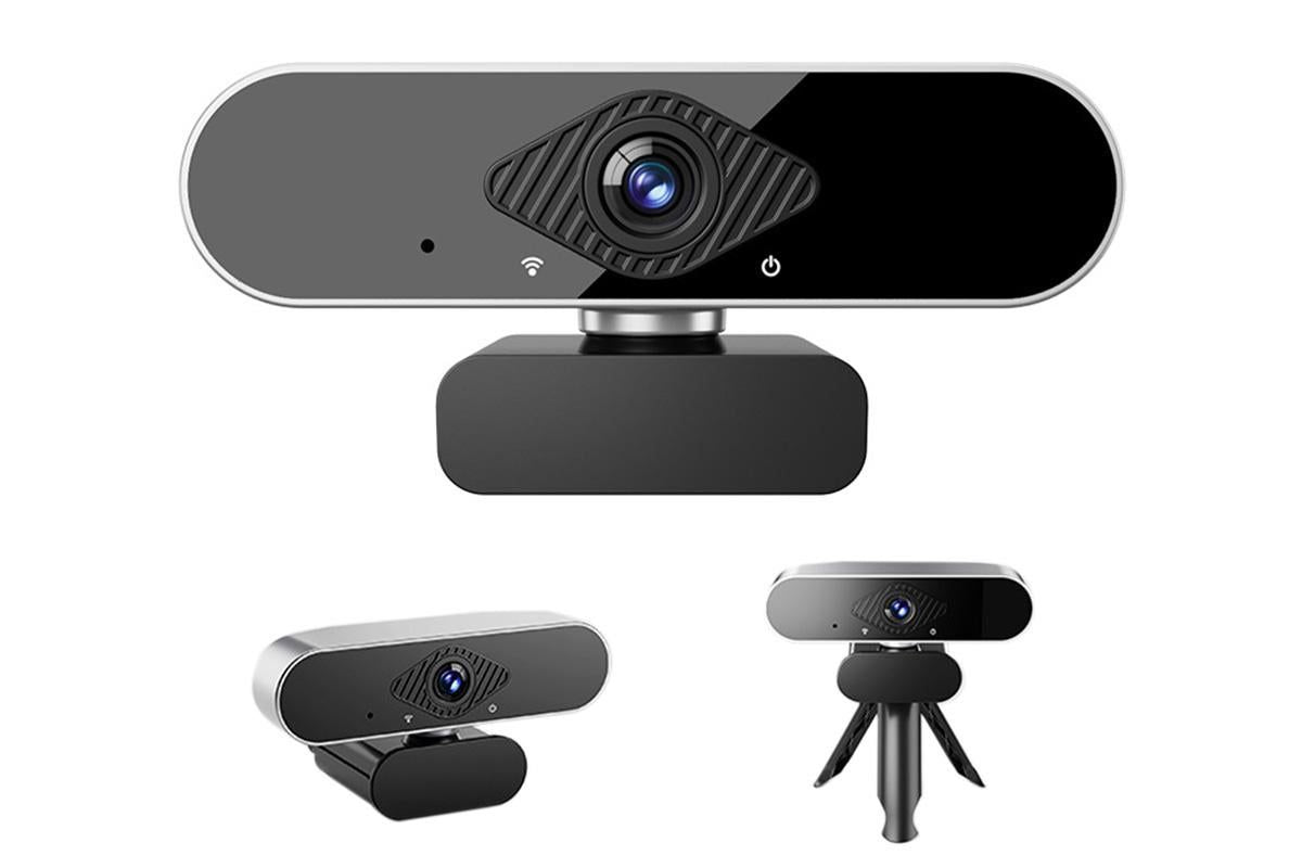 4K Full HD USB Webcam with Microphone for Desktop and Laptop