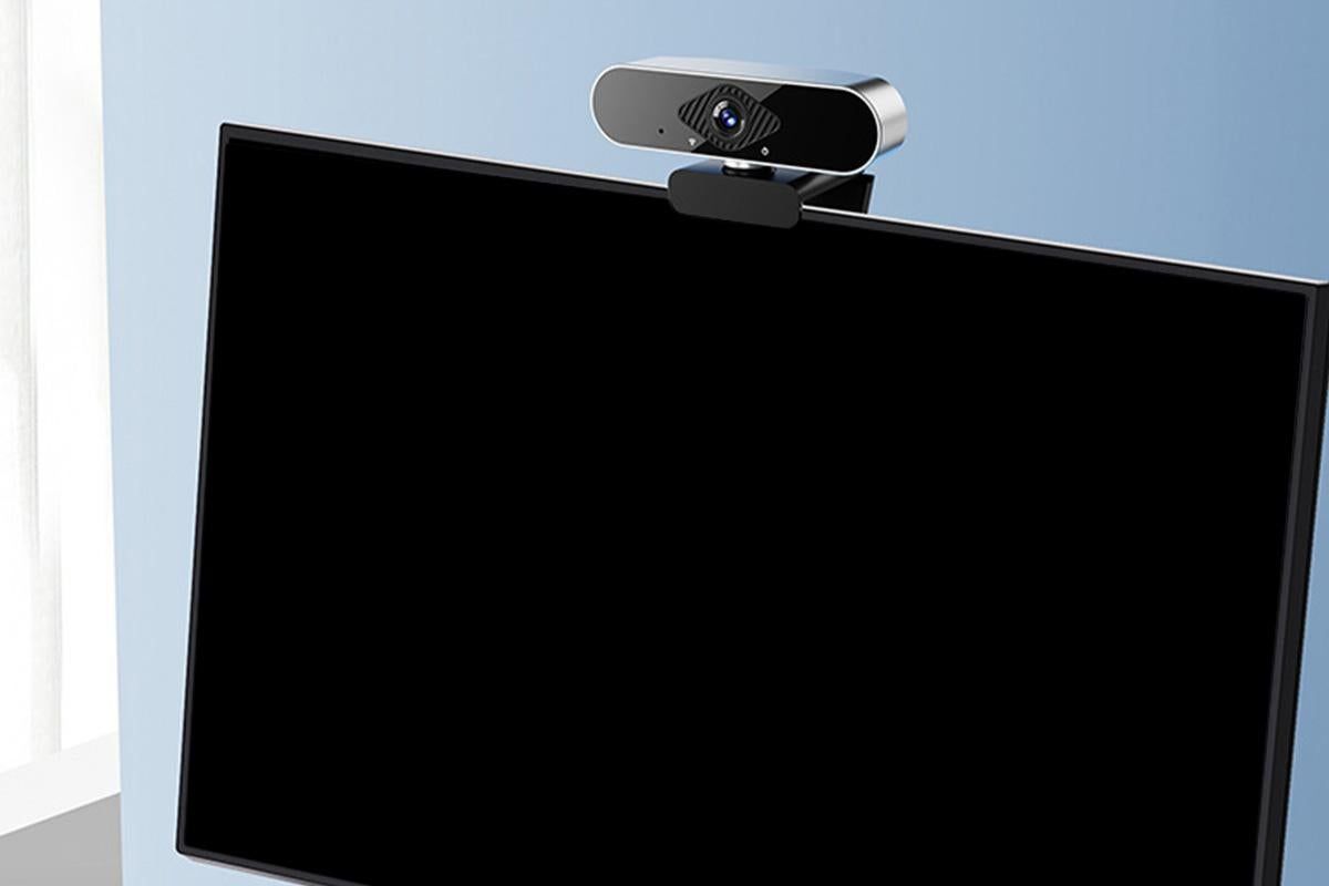 4K Full HD USB Webcam with Microphone for Desktop and Laptop