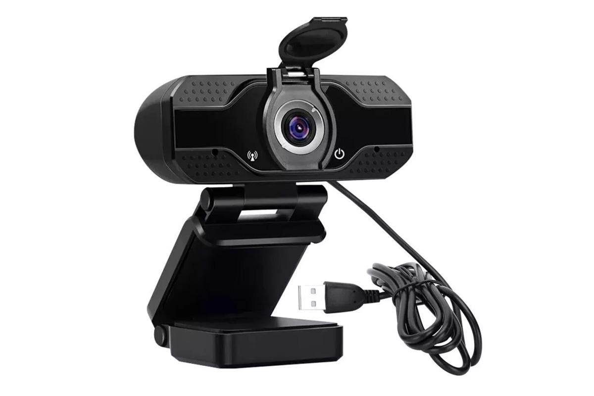 1080P Full HD USB Webcam with Microphone for PC Desktop and Laptop
