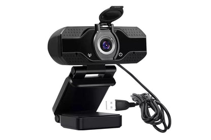 1080P Full HD USB Webcam with Microphone for PC Desktop and Laptop