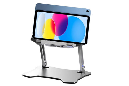 Tablet Cooling Pad Aluminum Adjustable Tablet Stand Tablet Support Notebook Stand Cooling Fan Pad