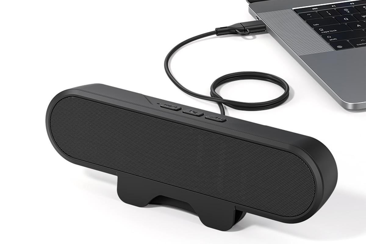 USB Clip On Speaker 10W High Power Portable Soundbar