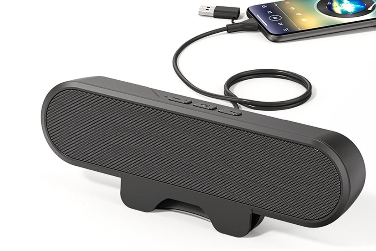 USB Clip On Speaker 10W High Power Portable Soundbar