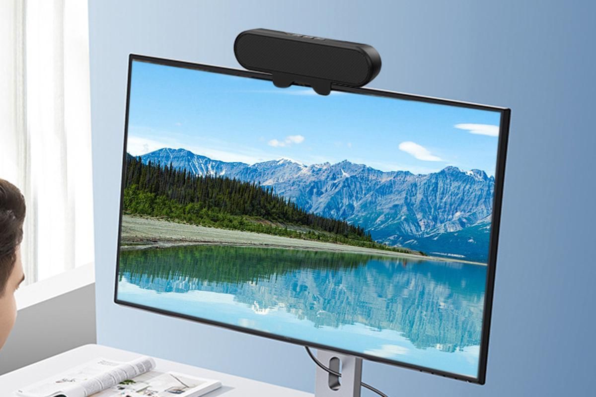 USB Clip On Speaker 10W High Power Portable Soundbar