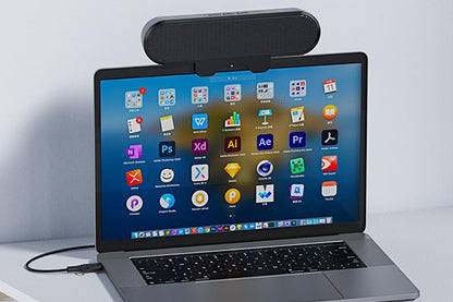 USB Clip On Speaker 10W High Power Portable Soundbar