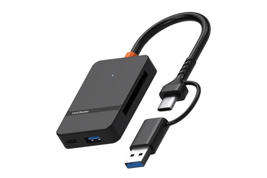 Memory Card Reader USB 3.0 to Compact Flash Memory Card Reader SD TF MS CF Card Reader Adapter