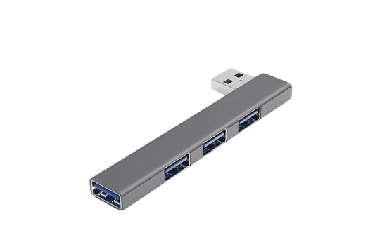 4 Port USB C Hub Type C USB 3.0 Adapter Multiport Splitter for MacBook Laptop and More - USB