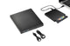 USB 2.0 Slim Protable External CD-RW Drive Writer Player for Laptop Notebook PC Desktop Computer -Black