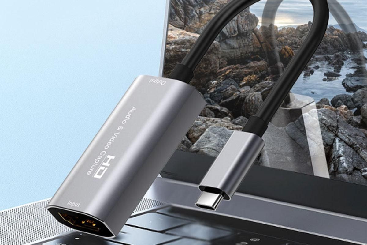 Video Capture Card USB3.0 HDMI to USB C Audio Capture Card for Gaming Live Streaming Video Recorder