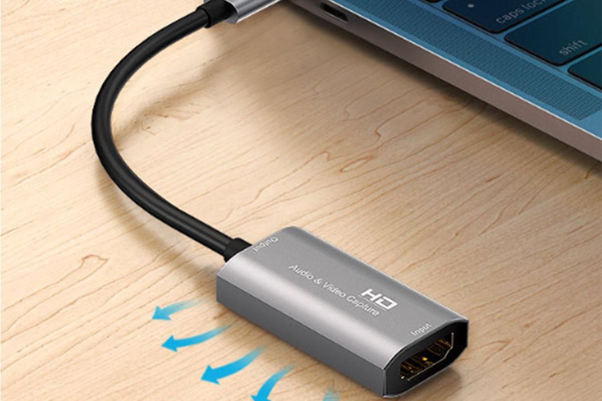 Video Capture Card USB3.0 HDMI to USB C Audio Capture Card for Gaming Live Streaming Video Recorder