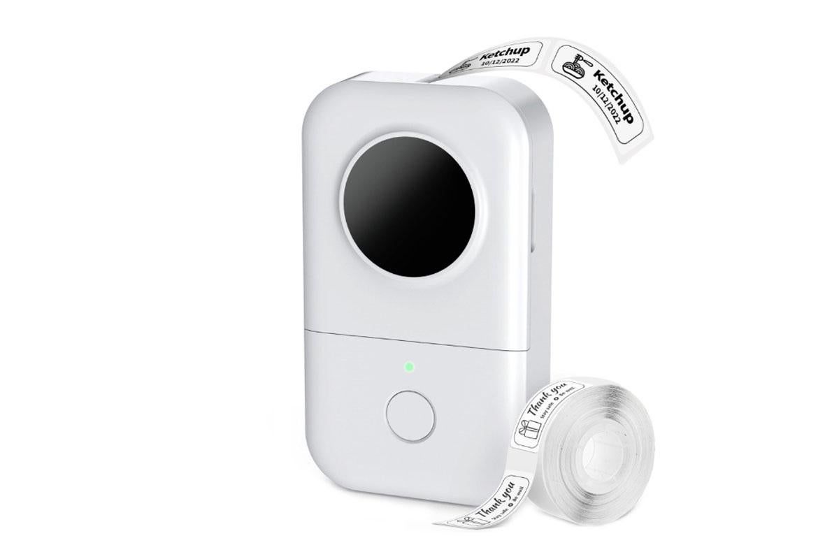 Portable Bluetooth Label Printer Mini Thermal Handheld Sticker Machine for Home & Office