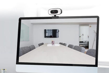 4K Webcam with Ring Light Built in Microphone and Tripod for Video Conferencing