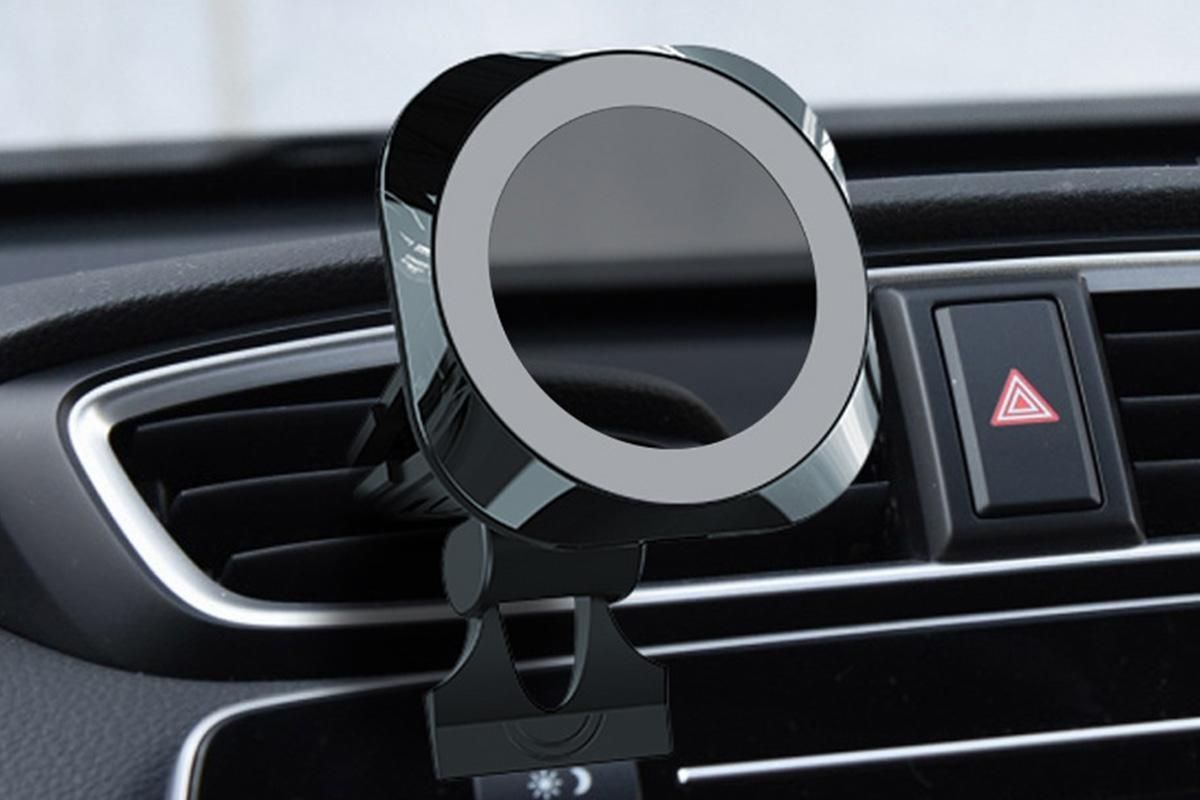MagSafe Compatible 15W Wireless Car Charger Mount for iPhone