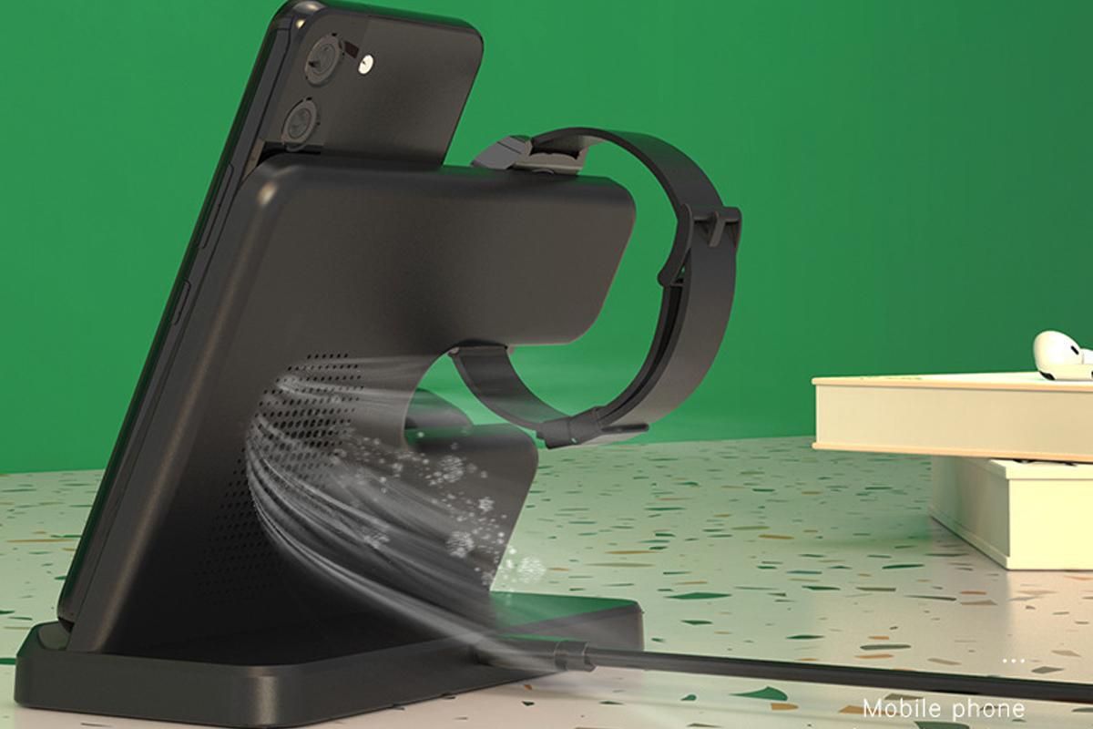 3 in 1 Charging Station for Samsung Phone and Watch Charger Fast Charging