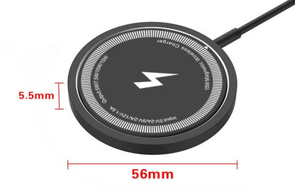 Magsafe Wireless Charger for iPhone 16 15 14 13 12 Fast Charger -Black