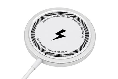 Magsafe Wireless Charger for iPhone 16 15 14 13 12 Fast Charger -White