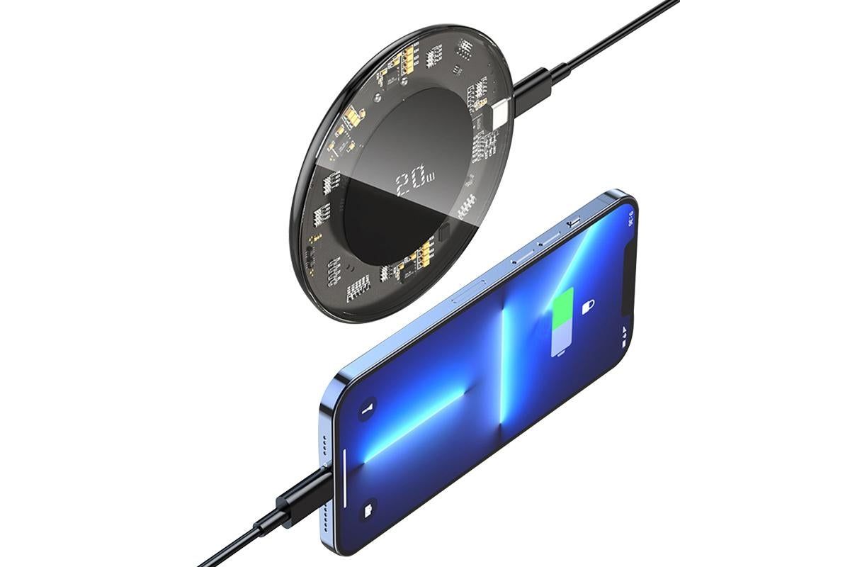 Universal 20W Qi Wireless Charger Fast Charging Pad Mobile Phone for Android Apple AirPod Pro