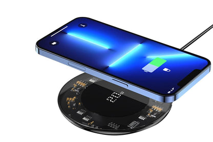 Universal 20W Qi Wireless Charger Fast Charging Pad Mobile Phone for Android Apple AirPod Pro