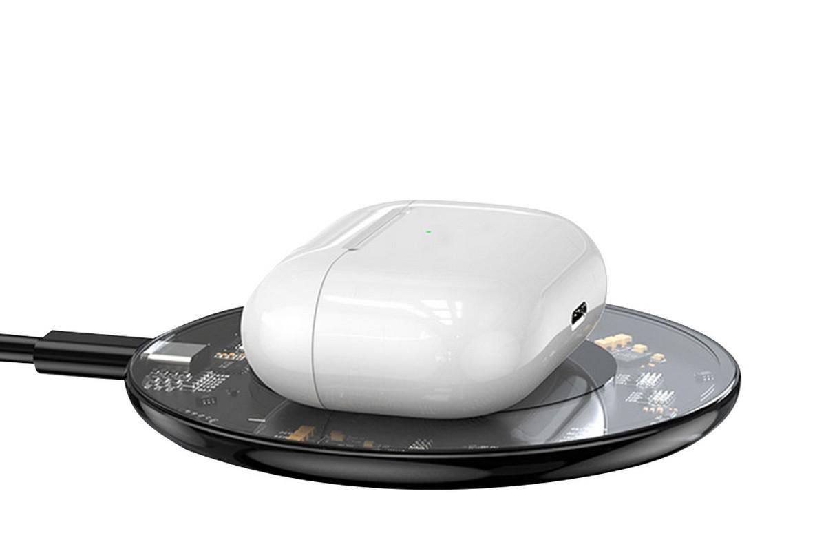 Universal 20W Qi Wireless Charger Fast Charging Pad Mobile Phone for Android Apple AirPod Pro