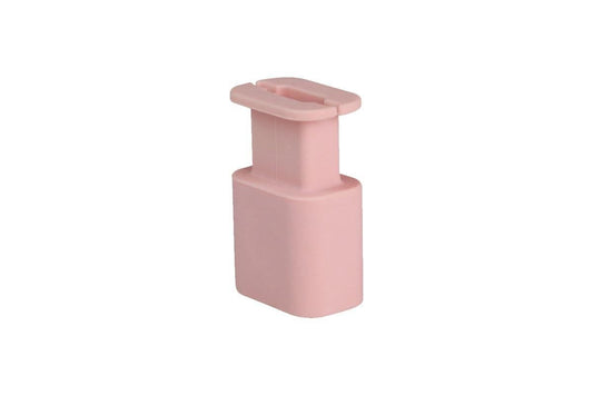 Silicone Charger Protector with Cord Wrap for Apple Phone 18W/20W Charger -Black & Pink