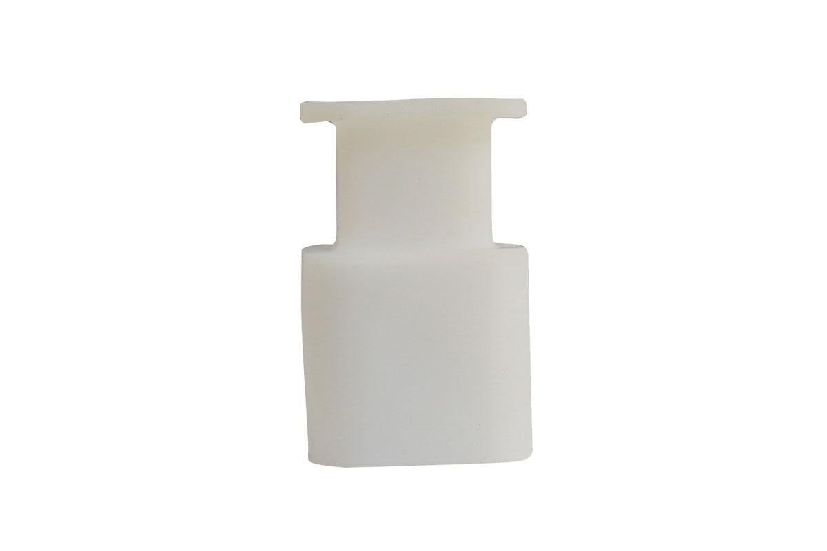 Silicone Charger Protector with Cord Wrap for Apple Phone 18W/20W Charger -Gray & White