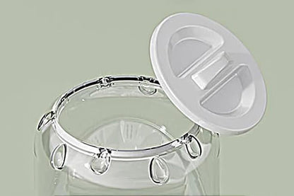 Portable Mini Washing Machine Rechargeable Small Clothes Washer for Travel Use - White