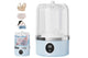 Portable Mini Washing Machine Rechargeable Small Clothes Washer for Travel Use - Blue