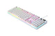 104 Keys Mechanical Gaming Keyboard Wired Backlit Keyboard Hot-Swap Mechanical Keyboard Wired Gaming Keyboard with Number Pad -White
