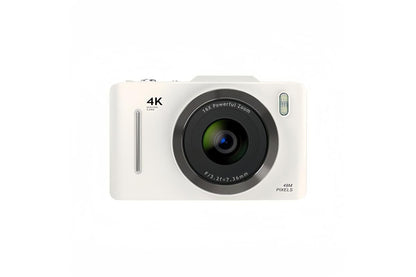 Digital Camera 4K Vlogging Camera for Photography with 32GB Card 48MP Portable Digital Camera with 16X Zoom - White