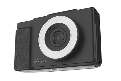 Digital Camera With 180 Degree Flip Screen 16X Digital Zoom Camera With 32G Memory Card -Black