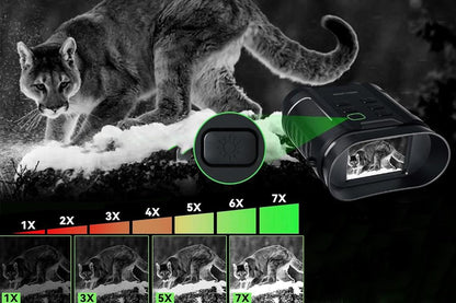 Night Vision Goggles Night Vision Binoculars Hunting Goggles 850nm IR Record Video Photo Camera Digital DVR