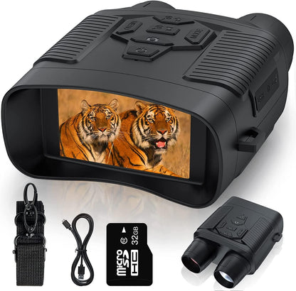 Infrared Night Vision Binoculars for Long Range Outdoor Observation
