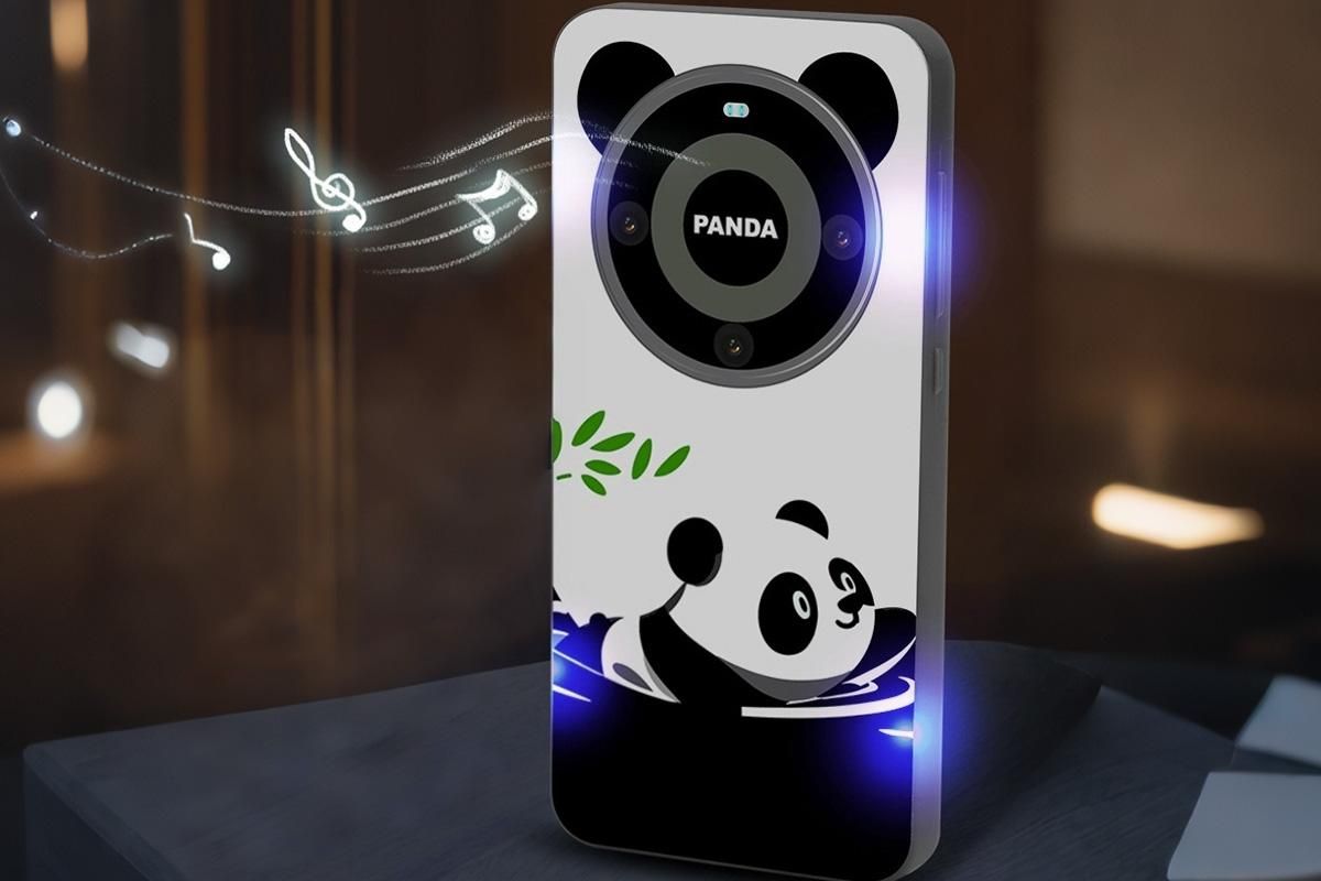 Learning Phone Toy with Over 10000 Educational Contents Touch Screen Early Education Gift for 3 year old+ - Panda