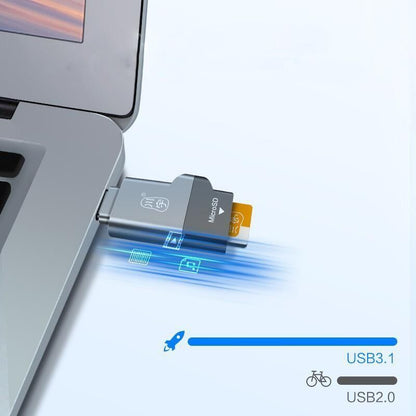 Type-C USB-C USB 3.1 High Speed OTG Memory Card Reader For Type-C Smart Phone Tablet Laptop Macbook