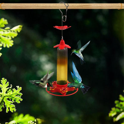 Outdoors Hanging Hummingbird Feeders with 5 Feeding Ports