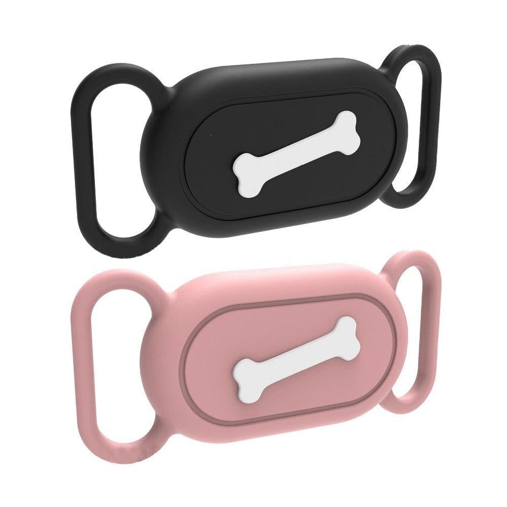 2Pcs Pet Cat Collar Holder Silicone Case for Samsung Galaxy SmartTag2 Style 2
