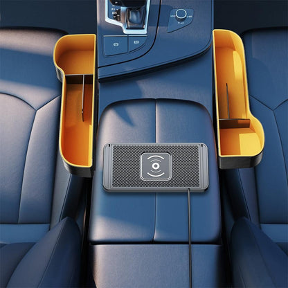Universal Car Wireless Fast Charger Mat Non-Slip Charging Pad for Devices with Wireless Charging Function Type-C Style