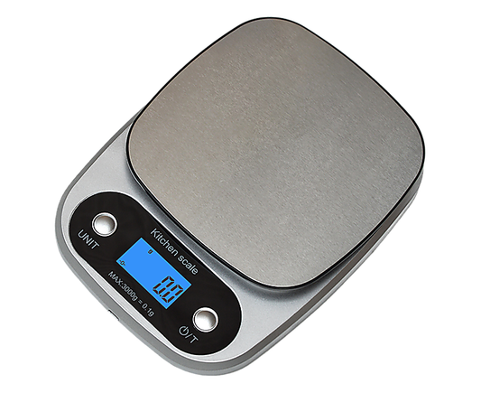 0.1g High Precision Kitchen Scale Rechargable Food Scale Digital 3KG One Size