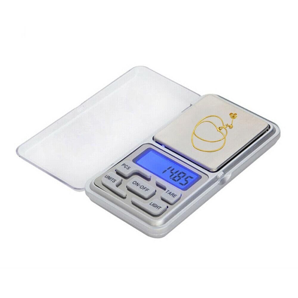 Mini Digital Pocket Scale 0.01g/500g Portable Kitchen LCD Gram Scale