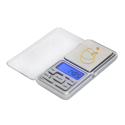 Mini Digital Pocket Scale 0.01g/500g Portable Kitchen LCD Gram Scale