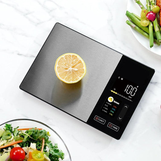 Smart Food Kitchen Scale with Nutritional Calculator for Calorie & Macro Tracking