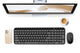 2.4GHz Wireless Keyboard and Mouse Combo Cute Black