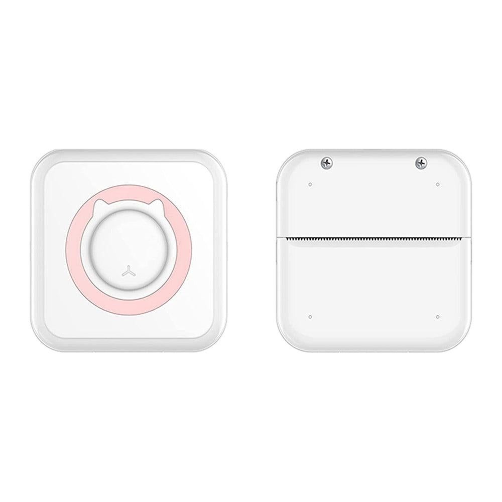 Portable Bluetooth Wireless Mini Printer Heat-Sensitive Print Maker Pink