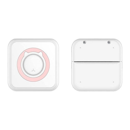 Portable Bluetooth Wireless Mini Printer Heat-Sensitive Print Maker Pink